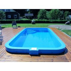 Swimming pool Polypropylene 6 x 4 turnkey  buy in online store PlastDesign Ukraine 