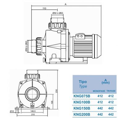 Pump Hayward HCP09201E KNG200 M.B (Spain)  buy in online store PlastDesign Ukraine