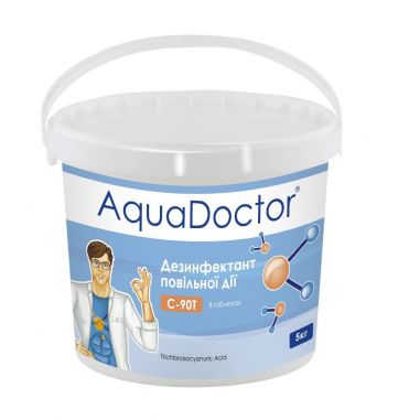 AquaDoctor C-90T long-acting chlorine-based disinfectant 50 kg  buy in online store PlastDesign Ukraine